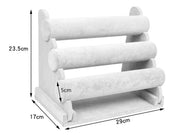 Velvet 3-Level Bracelet Watch Display Stand/Holder – view 2