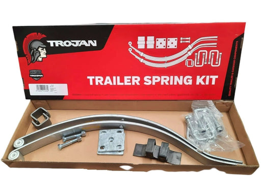 Trojan 1000kg TaperLeaf GV Spring Kit For Single Axle Trailers Heavy Duty Corrosion Resistant Upgrade – view 1