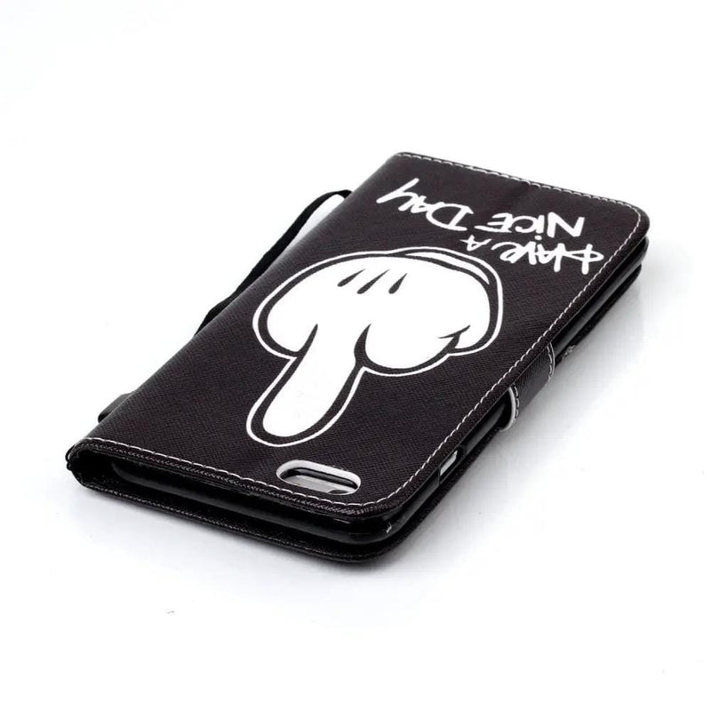 salelink.co.nz Unbranded iPhone 6 6S+ Plus 5.5inch Case iPhone 6 Plus Wallet Case PU Leather Magnetic Closure