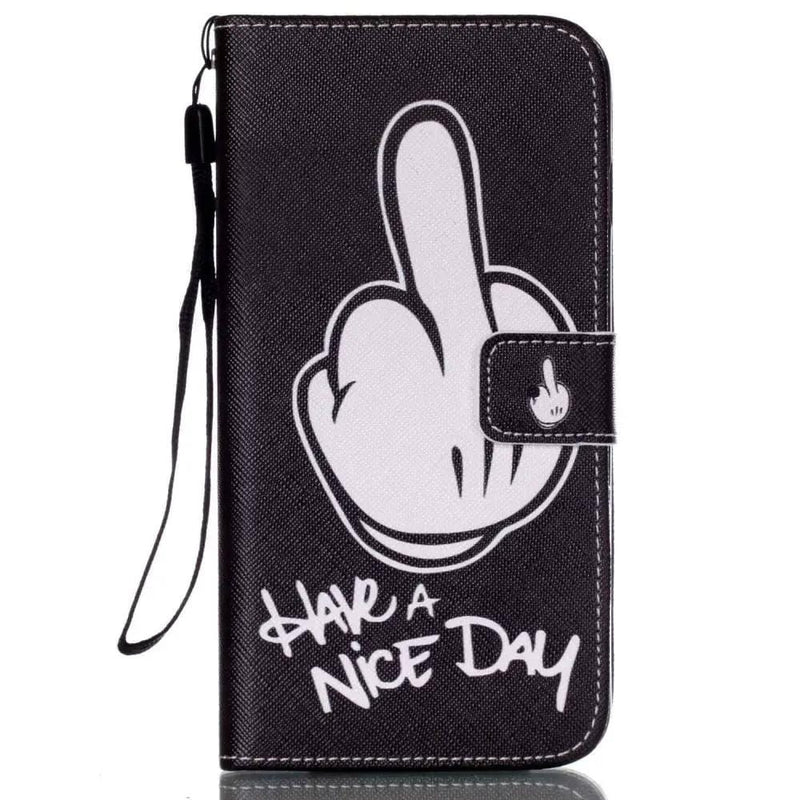 salelink.co.nz Unbranded iPhone 6 6S+ Plus 5.5inch Case iPhone 6 Plus Wallet Case PU Leather Magnetic Closure