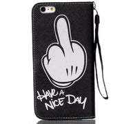salelink.co.nz Unbranded iPhone 6 6S+ Plus 5.5inch Case iPhone 6 Plus Wallet Case PU Leather Magnetic Closure