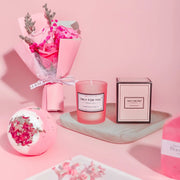 Poppy Gifts Rosy Aroma Candle Bath Gift Box Rosy Aroma Candle Bath Gift Box