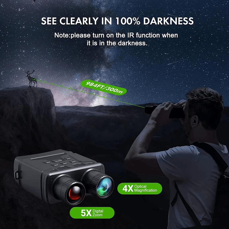 salelink.co.nz Unbranded Night Vision Binocular Night Vision Binocular | Action Outdoors NZ