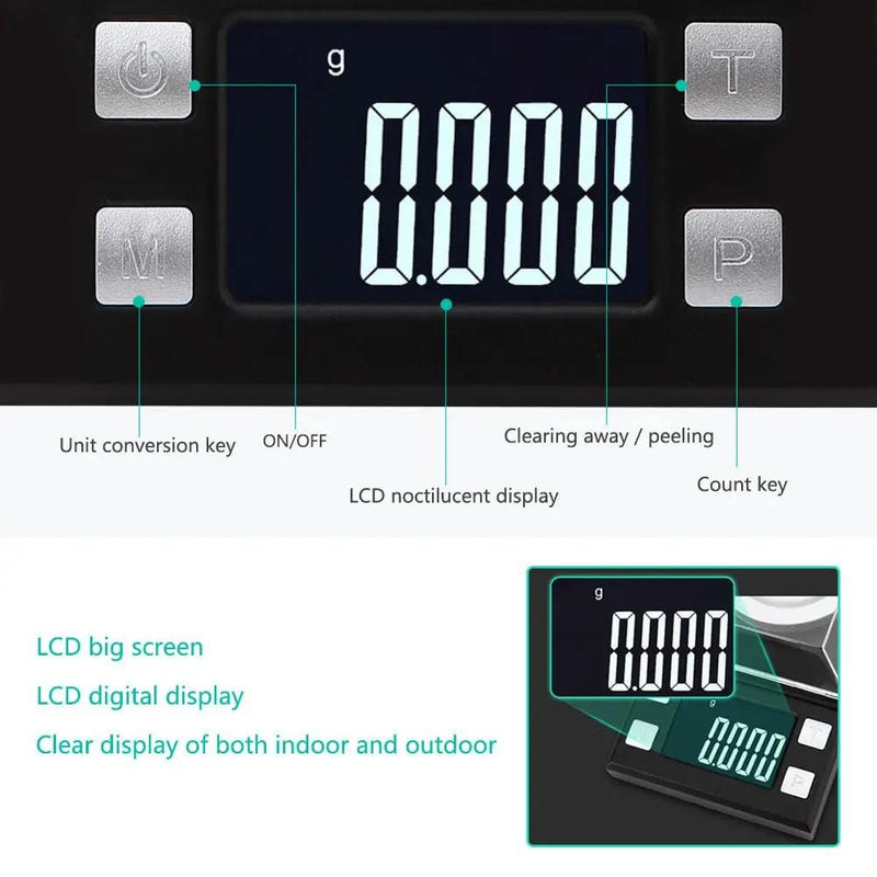 salelink.co.nz Unbranded 50g Electronic Scales 50g Electronic Scales | Action Outdoors NZ
