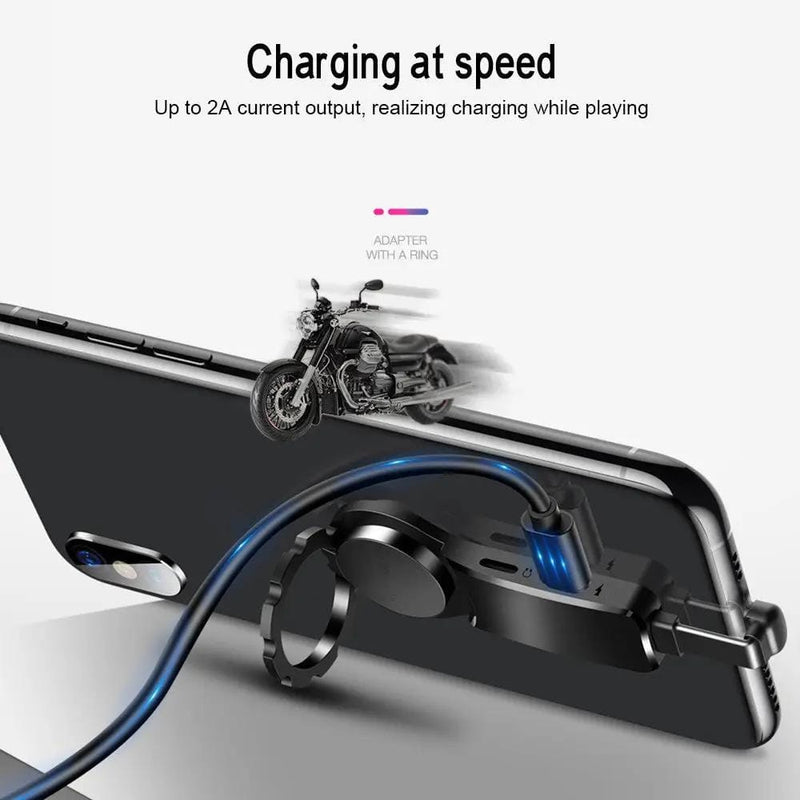 Headphone Adapter Lightning to Audio Jack Charger Extender Earphone Charging Splitter – view 5