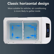 salelink.co.nz Unbranded 28L Car Refrigerator Fridge 28L Portable Car Refrigerator Freezer 12V 24V