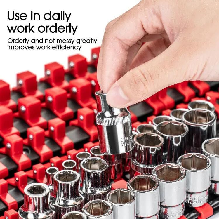 salelink.co.nz Unbranded 6PCS Socket Organizer 6PCS Socket Organizer | Action Outdoors NZ
