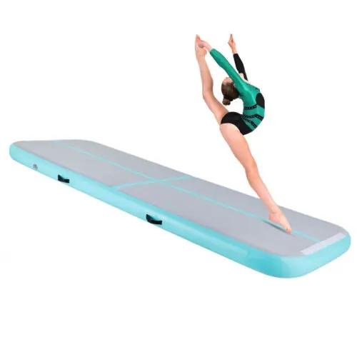 salelink.co.nz Unbranded Air Track Gym Mat Green-4x1x0.1m Air Track Gym Mat Green-4x1x0.1m | Action Outdoors NZ