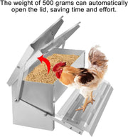 salelink.co.nz Unbranded Automatic Chicken Feeder Automatic Chicken Feeder | Action Outdoors NZ