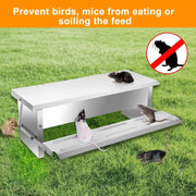 salelink.co.nz Unbranded Automatic Chicken Feeder Automatic Chicken Feeder | Action Outdoors NZ