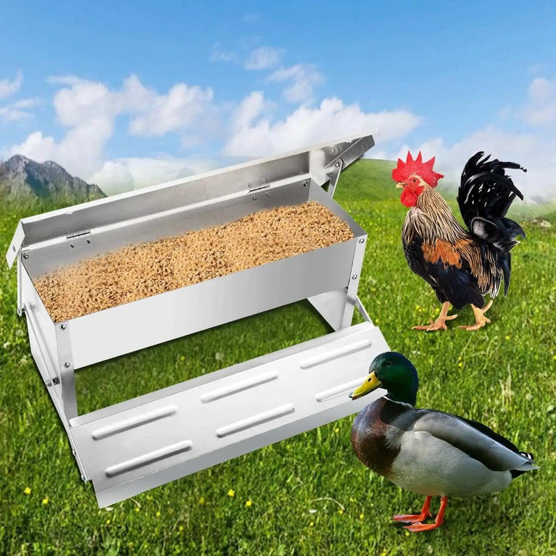 salelink.co.nz Unbranded Automatic Chicken Feeder Automatic Chicken Feeder | Action Outdoors NZ