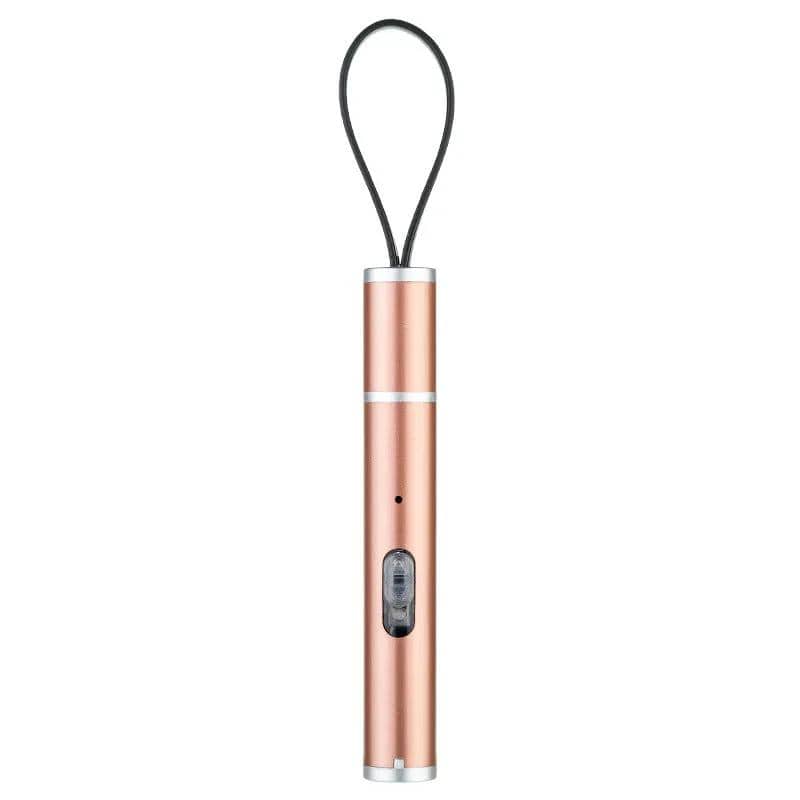 USB Direct-Charge Stainless Steel Mini Charging Flashlight - USB Direct-Charge Stainless Steel Mini Charging – view 4