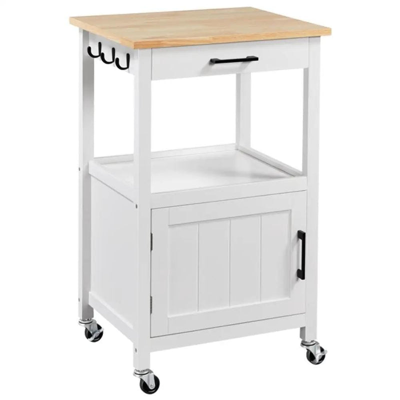 Yaheetech Kitchen Island Cart Storage Rolling Kitchen Cart W/Wheels Kitchen Island Cart Storage Rolling Kitchen Cart W/Wheels