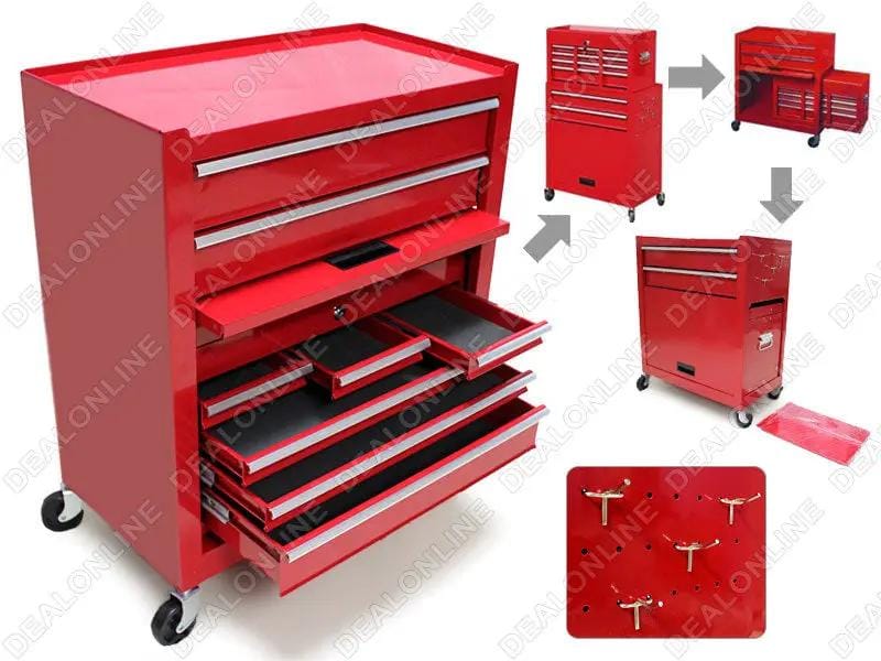 dealonline.co.nz dealonlinenz Rolling Cabinet & Tool Chest Combo Rolling Cabinet & Tool Chest Combo