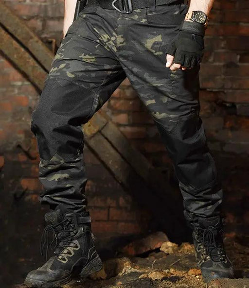 Quartermaster Camouflage Tactical Pants - Quick-Drying Wear-Resistant Outdoor Hiking Pants – view 2