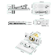 Hidden Door Hinge Heavy Duty Door Hinge Pivot Hinge – view 3