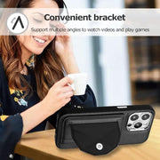 salelink.co.nz Unbranded iPhone 15 Pro Max Case iPhone 15 Pro Max Case - Leather Screen Protector Tempered Glass (P...