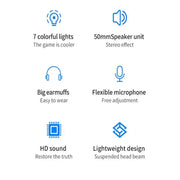 7.1 Gaming Headset with Mic & LED (3 coours available) – view 9