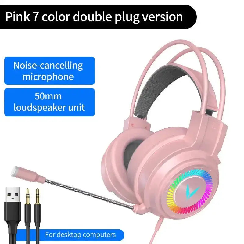 7.1 Gaming Headset with Mic & LED (3 coours available) – view 13