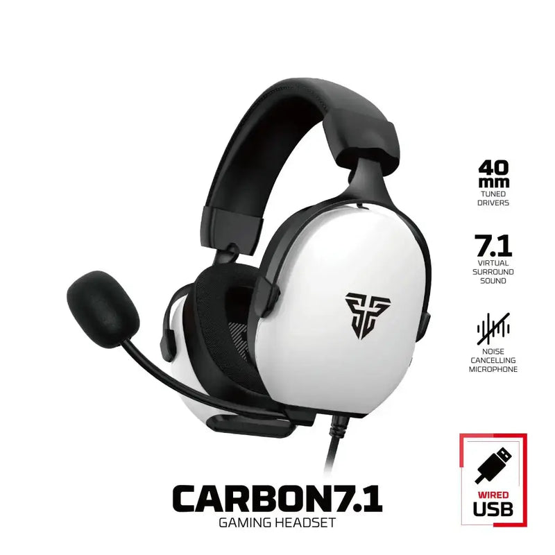 7.1 Wired Gaming Headset 40mm with Mic (available in Black & White) – view 11