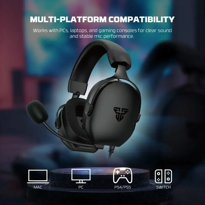 7.1 Wired Gaming Headset 40mm with Mic (available in Black & White) – view 5
