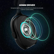 7.1 Wired Gaming Headset 40mm with Mic (available in Black & White) – view 6