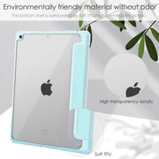 iPad 10.2 Case Cover Clear Back Pencil Holder Slot – view 7
