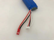 7.4V 2500mAh Red Li-Po Rechargeable Battery for Drone – view 2