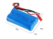 7.4V 1500mAh Red Li-Po Rechargeable Battery for Drone – view 2