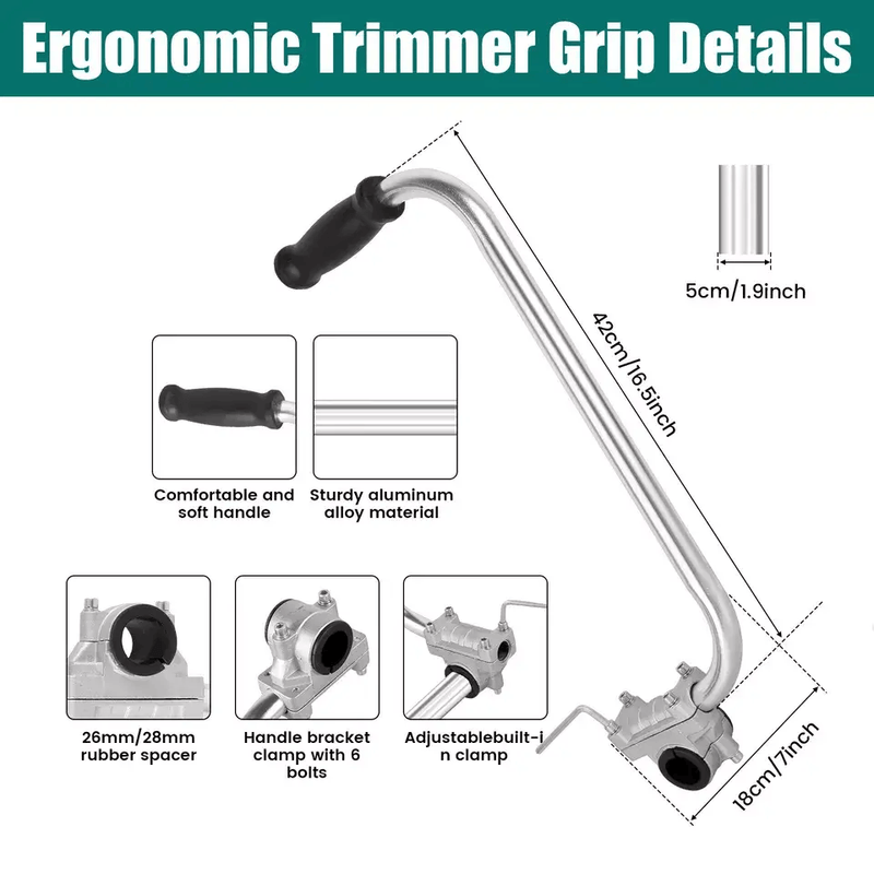 String Trimmer Handle Ergonomic Trimmer Grip – view 2