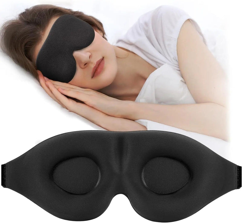 Travel Sleep Eye Mask 3D Memory Foam Padded Light Sleeping Blindfold – view 1