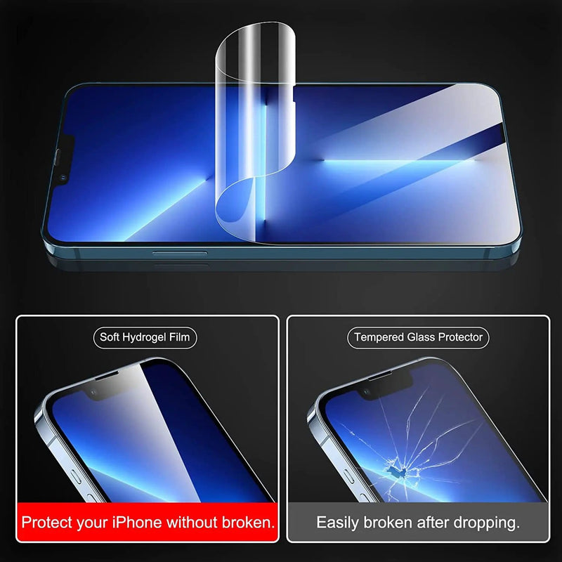 iPhone 14 Pro Max HYDROGEL AQUA FLEXIBLE Crystal Screen Protector – view 2