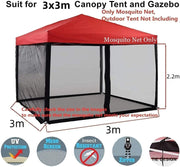 3M Mosquito Net with Zipper 2 Doors for Outdoor Camping – view 4