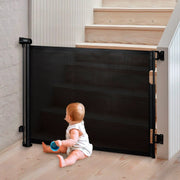 Kiwi Grab Kiwi Grab Baby retractable safety gate Black Baby retractable safety gate Black