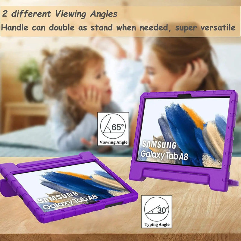Samsung Tab A8 2021 10.5 X200/X205 Case EVA - Purple – view 4