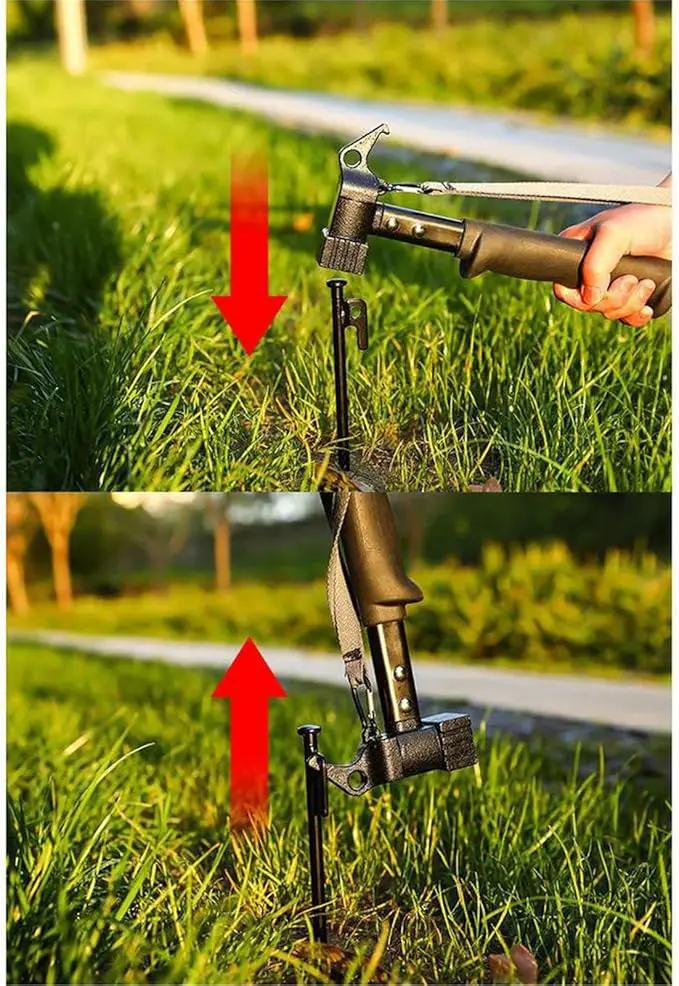 ECOTREK accessories Ecotrek Heavy Duty Tent Hammer – Multi-Function Camping Mallet with Stake Remover JP18809 Ecotrek Heavy Duty Tent Hammer – Multi-Function Camping Mallet with Stake Remover JP18809