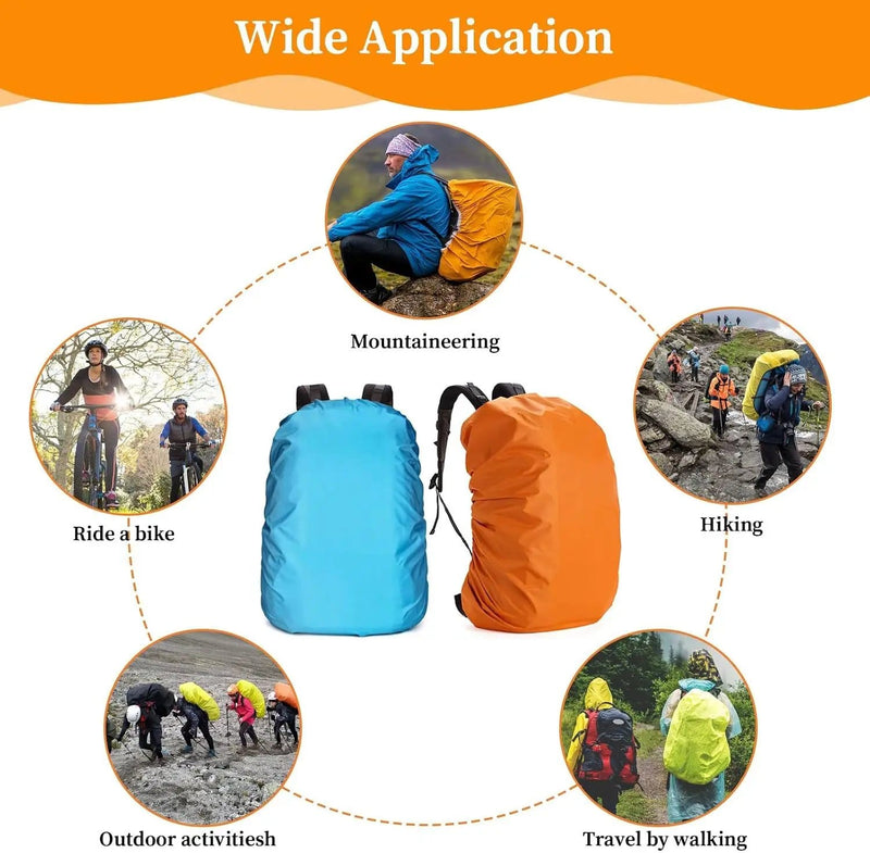 ECOTREK Accessories Ecotrek Waterproof Backpack Rain Cover Fits 55–65L – Dustproof, Sunproof  190T Polyester MT5581 Ecotrek Waterproof Backpack Rain Cover Fits 55–65L – Dustproof, Sunproof  190T Polyester MT5581