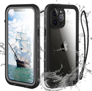 salelink.co.nz Unbranded iPhone 13 Pro Max Waterproof Case Iphone 13 Pro Max Waterproof Snowproof Case Black