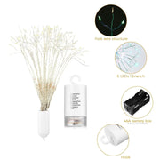 198 LED Hanging Starburst Firework Fairy String Light Lamp Party Xmas Decro – view 3