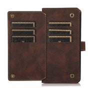 salelink.co.nz Unbranded iPhone 13 Pro Max Case Brown PU Leather Wallet Case For iPhone 13 Pro Max