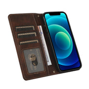 salelink.co.nz Unbranded iPhone 13 Pro Max Case Brown PU Leather Wallet Case For iPhone 13 Pro Max