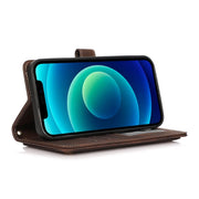 salelink.co.nz Unbranded iPhone 13 Pro Max Case Brown PU Leather Wallet Case For iPhone 13 Pro Max