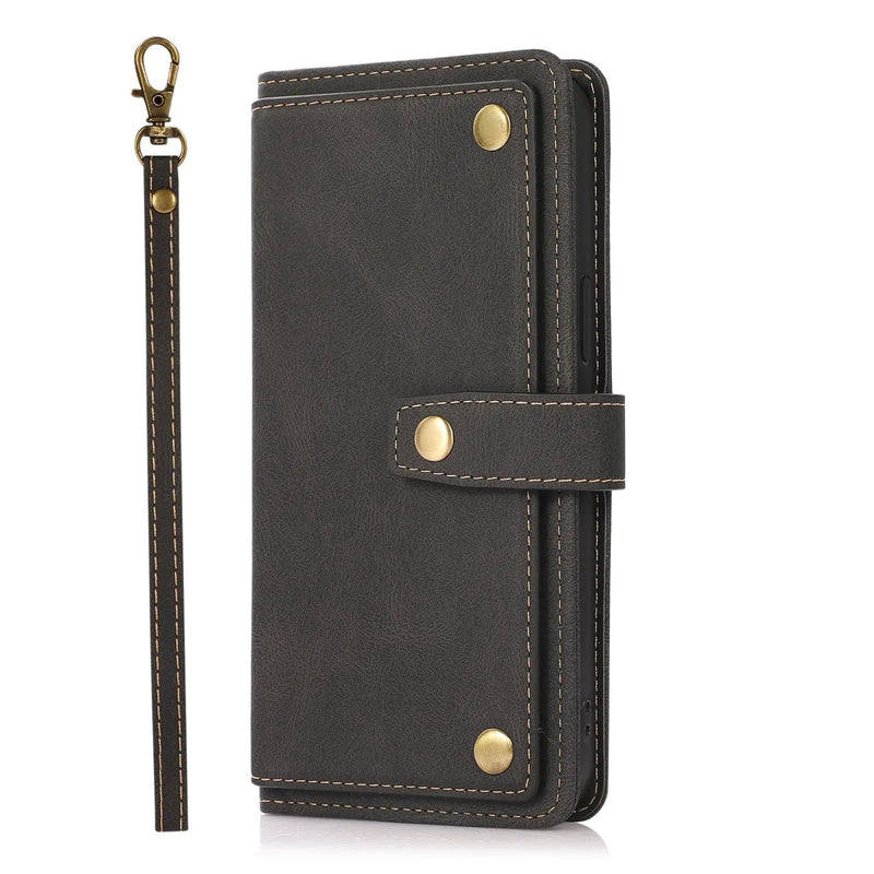 salelink.co.nz Unbranded iPhone 13 Pro Case iPhone 13 Pro Flip Wallet Case PU Leather Card Slots