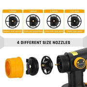 Cordless Spray Gun Paint Sprayer Fits Dewalt 18V Battery – view 5