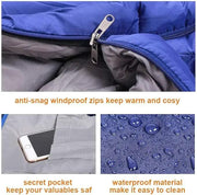 ECOTREK Sleeping bag 4-Season Adults Envelope Camping Sleeping Bag – Compact & Lightweight DYLF61327 4-Season Adults Envelope Camping Sleeping Bag – Compact & Lightweight DYLF61327