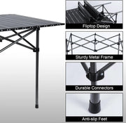 ECOTREK Table The Perfect Travel Camping Table – 95cm Foldable Outdoor Table LFRD5041 The Perfect Travel Camping Table – 95cm Foldable Outdoor Table LFRD5041