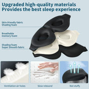 Travel Sleep Eye Mask 3D Memory Foam Padded Light Sleeping Blindfold – view 3
