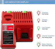 salelink.co.nz Unbranded For Milwaukee M18 M12 Battery Charger For Milwaukee M18 M12 Battery Charger | Action Outdoors NZ