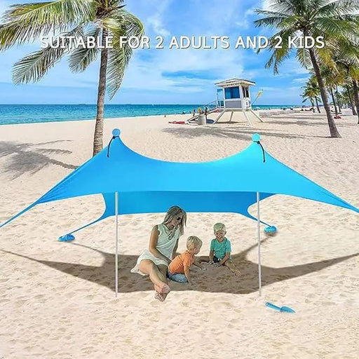 ECOTREK Canopy Portable Beach Canopy –Sun Shade Awning CNGH6021 Portable Beach Canopy –Sun Shade Awning CNGH6021