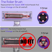 Brush Roller Brushbar Replacement For Dyson V6 V7 (4 Prong, No Screw) – view 5